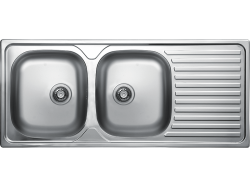 Kuchinox - ORION drez dvojitý s odkvapkávačom (SKO_021T)