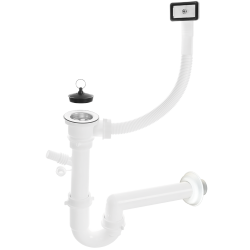 Kuchinox - Sifón 2" s prepadom 1-komora (OKS_B13T)