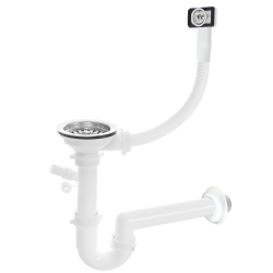 Kuchinox - Sifón 3,5" s prepadom 1-komora (OKS_B23T)