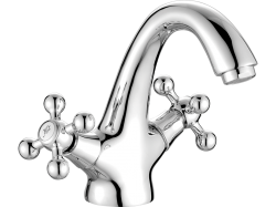 Kuchinox - STILO stojanková umývadlová batéria s výpustou, chróm (BKI_022D)