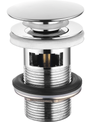 Kuchinox - Vypúšťacia zátka Click-Clack s prepadom (CKK_02R1)