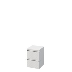 Kúpeľňová skrinka nízka SAT Cube Way 32,5x51x33 cm biela mat CUBE3DN322ZBP (CUBE3DN322ZBP)