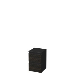 Kúpeľňová skrinka nízka SAT Cube Way 32,5x51x33 cm hnedá mat CUBE3DN322ZHP (CUBE3DN322ZHP)