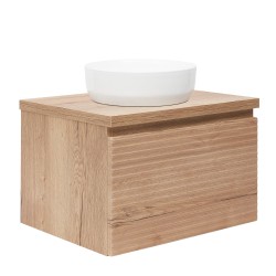 Kúpeľňová skrinka pod umývadlo Naturel Savona 78x43x44, 8 cm dub halifax mat SAVONA80DHD (SAVONA80DHD)