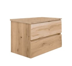 Kúpeľňová skrinka s dubovou krycou doskou SAT B-Way dub mat BWAY280OAKDESK (BWAY280OAKDESK)