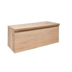 Kúpeľňová skrinka s krycou doskou Naturel Savona 119x50x44, 3 cm dub mat SAVONA120DHDBEZ (SAVONA120DHDBEZ)