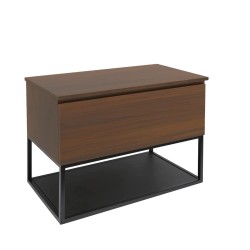 Kúpeľňová skrinka s krycou doskou SAT B-Way 59x30x45 cm orech mat BWAY60NUTDESK (BWAY60NUTDESK)