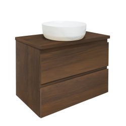Kúpeľňová skrinka s krycou doskou SAT B-Way 59x50x45 cm orech mat BWAY260NUTDESK (BWAY260NUTDESK)