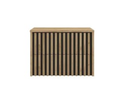 Kúpeľňová skrinka s krycou doskou SAT Delano 80x56x45 cm dub mat DELANO80ZDCDE (DELANO80ZDCDE)