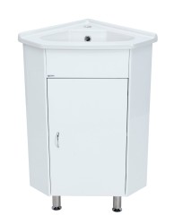 Kúpeľňová skrinka s umývadlom Keramia Pro 57,3x41 cm biela PRORSDV (PRORSDV)