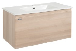 Kúpeľňová skrinka s umývadlom Naturel Ancona 100x45x46 cm akácia ANCONA2100DV (ANCONA2100DV)