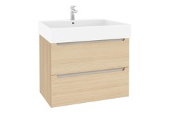 Kúpeľňová skrinka s umývadlom Naturel Stilla 80x60x45 cm dub vincenza mat STILLADV08057U2 (STILLADV08057U2)