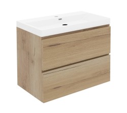 Kúpeľňová skrinka s umývadlom SAT B-Way 59x50x45 cm dub mat BWAY260OAKU4 (BWAY260OAKU4)