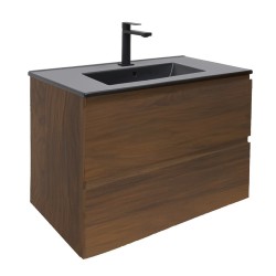 Kúpeľňová skrinka s umývadlom SAT B-Way 79x50x45 cm orech mat BWAY280NUTU4BB (BWAY280NUTU4BB)