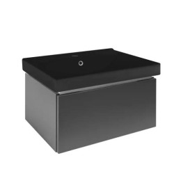 Kúpeľňová skrinka s umývadlom SAT Feel 60x30x46 cm antracit mat SATFEEL60ANTU1MB (SATFEEL60ANTU1MB)