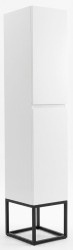 Kúpeľňová skrinka SAT B-Way 30x133x35 cm biela lesk BWAY35WF (BWAY35WF)