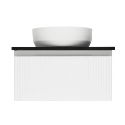 Kúpeľňová skrinka so žulovou doskou SAT Evolution 58x30x44, 8 cm biela mat SATEVO60WMZ (SATEVO60WMZ)