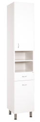 Kúpeľňová skrinka vysoká Keramia Pro 35x192x33,3 cm biela PROV35K (PROV35K)
