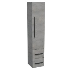 Kúpeľňová skrinka vysoká SAT Cube Way 35x163x33 cm betón CUBE3CHV35BE (CUBE3CHV35BE)