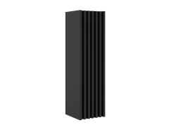 Kúpeľňová skrinka vysoká SAT Delano 34x125x36 cm čierna DELANOV35CD (DELANOV35CD)