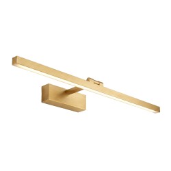 Kúpeľňové nástenné LED svietidlo APP1865-1W 80 cm BRUSH GOLD (OSW-66021)