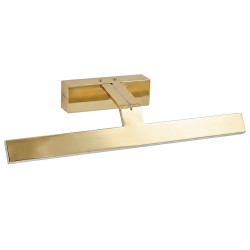 Kúpeľňové nástenné LED svietidlo SWE004-1W 43cm GOLD (OSW-20103)