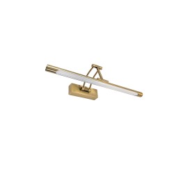 Kúpeľňové nástenné LED svietidlo SWE022-1W 42cm Brush Gold (OSW-20121)