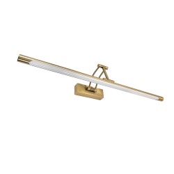 Kúpeľňové nástenné LED svietidlo SWE023-1W 60cm Brush Gold (OSW-20122)