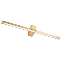 Kúpeľňové nástenné LED svietidlo SWE048-1W 80cm GOLD BRUSH (OSW-20148)