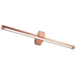 Kúpeľňové nástenné LED svietidlo SWE054-1W 80 cm COPPER BRUSH (OSW-20154)