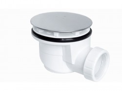 Lansanit Sifón pre sprchové vaničky, chróm, prietok 39 l/min (LANSIFEXS)