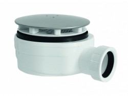 Lansanit Sifón pre sprchové vaničky extra nízky, chróm, prietok 52 l/min (LANSIFEXEN)