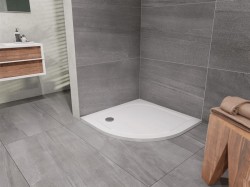 Lansanit Sprchová vanička EX 900x900 mm, bez nožičiek, sifón vľavo (LANEX90KL)