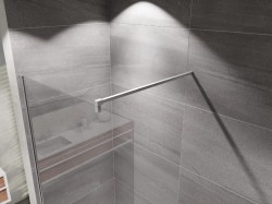 Lansanit - Sprchová zástena Walk-IN 1200, chróm, matné sklo (LAN05041)