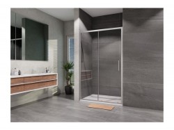 Lansanit Sprchové dvere Vati SR 1400, chróm/číre sklo (LAN03053)