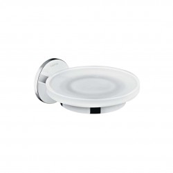 Laufen - Cana Mydlovnička s držiakom, sklo/chróm (H3831310040001)