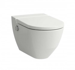 Laufen - Cleanet Navia Elektronický bidet s keramikou, Rimless, SoftClose, s LCC, biela (H8206014000001)