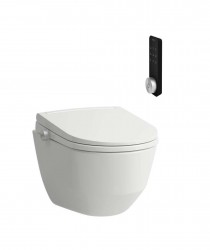 Laufen - Cleanet Pro Elektronický bidet s keramikou, SoftClose, Rimless, biela (H600890000S002)