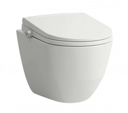 Laufen - Cleanet Pro Lite Elektronický bidet s keramikou, závěsný, Rimless, SoftClose, bílá (H614890000S002)