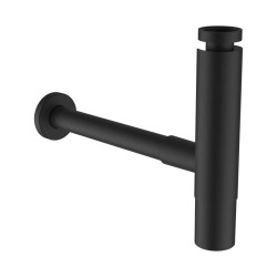 Laufen - Designový sifón, matná čierna (H3749800810001)