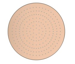 Laufen - Hlavová sprcha 30 cm, zlatoružová (H3679810822321)