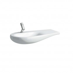 Laufen - Il Bagno Alessi One Nábytkové umývadlo, 90x50 cm, s 1 otvorom na batériu, s LCC, biela (H8149754001041)