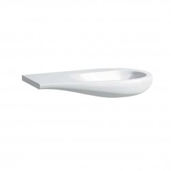 Laufen - Il Bagno Alessi One Umývadlo, 90x50 cm, bez otvoru na batériu, s LCC, biela (H8149764001091)