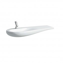 Laufen - Il Bagno Alessi One Umývadlo do nábytku, 120x50 cm, biela-1 otvor na batériu, stredový, s LCC (H8149734001041)