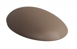 Laufen - Il Bagno Alessi WC doska, Softclose, matná hnedá (H8929711880001)