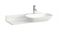 Laufen - Ino Umývadlo 90x45 cm, bez prepadu, otvor na batériu, biela (H8133010001041)