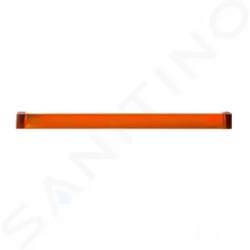 Laufen - Kartell Držiak na uterák 600 mm – štandardné vyhotovenie, farba oranžová mandarínka (H3813320820001)