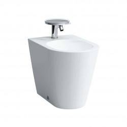 Laufen - Kartell Stojaci bidet, zadný prívod, s LCC, biela (H8323314003021)