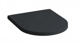 Laufen - Kartell WC doska, SoftClose, matná čierna (H8913337160001)