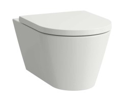 Laufen - Kartell Závesné WC, Rimless, LCC, matná biela (H8213314000001)